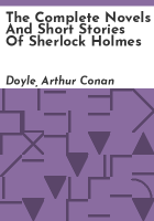 The_Complete_Novels_and_Short_Stories_of_Sherlock_Holmes